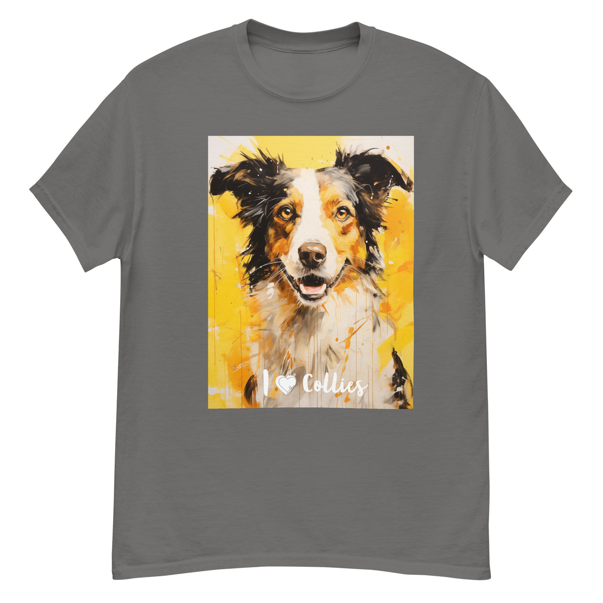 Men's classic tee - I ❤ DOGS - Border Collie