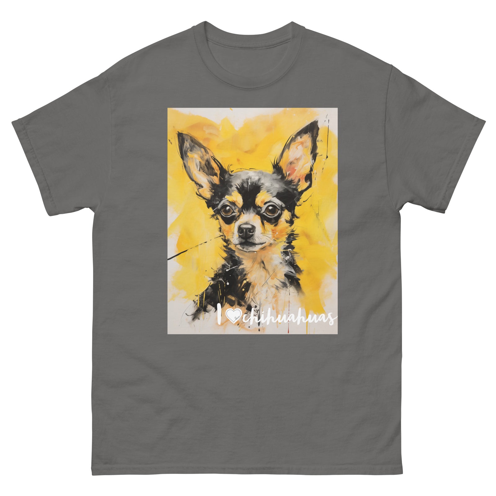 Men's classic tee - I ❤ DOGS - Chihuahua