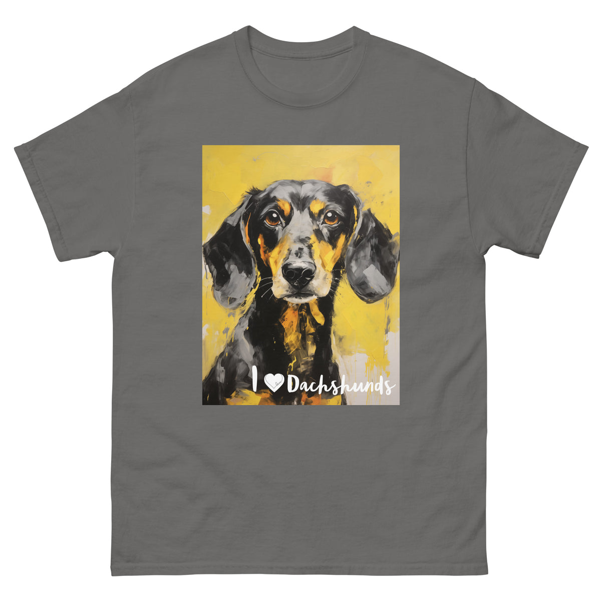 Men's classic tee - I ❤ DOGS - Dachshund