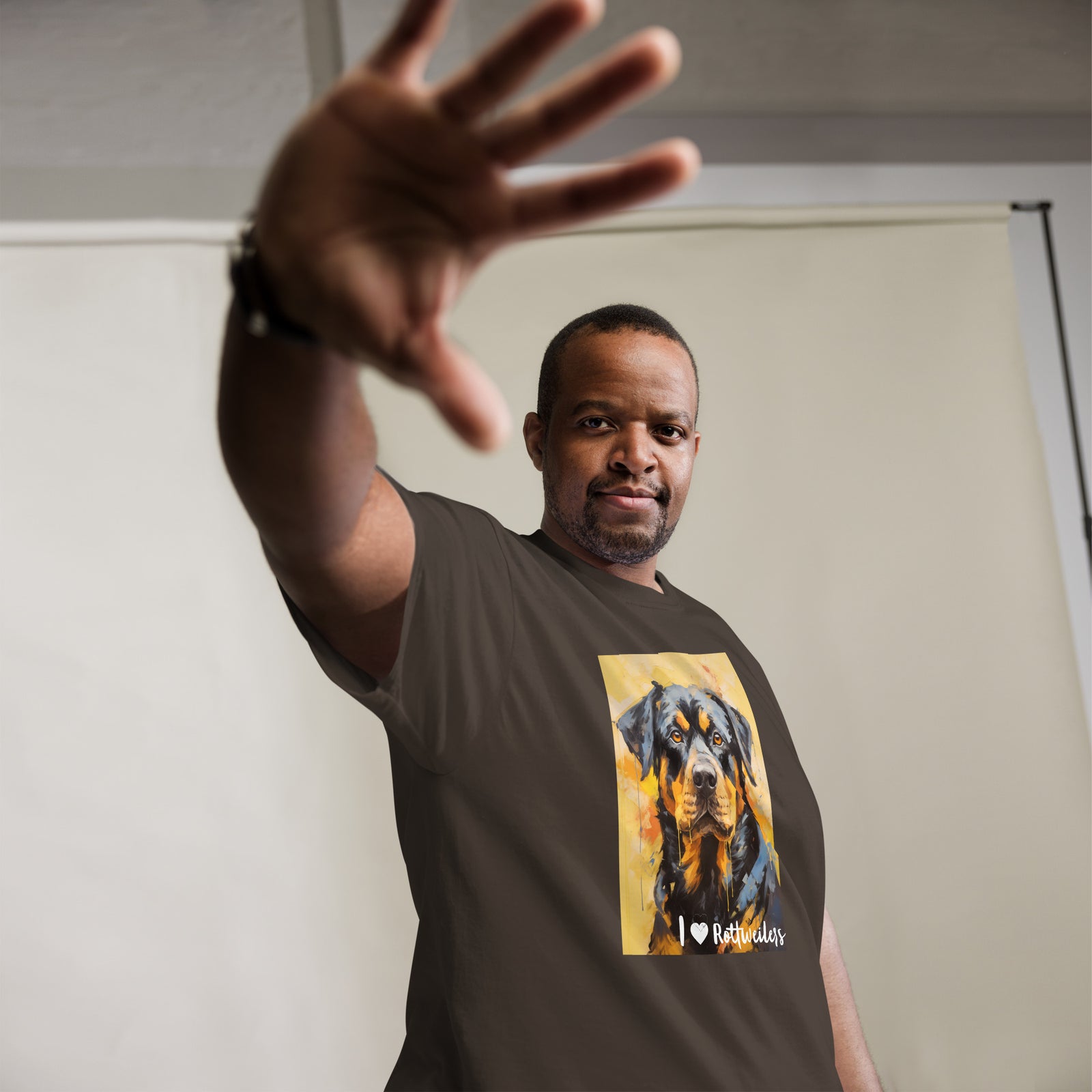 Men's classic tee - I ❤ DOGS - Rottweiler