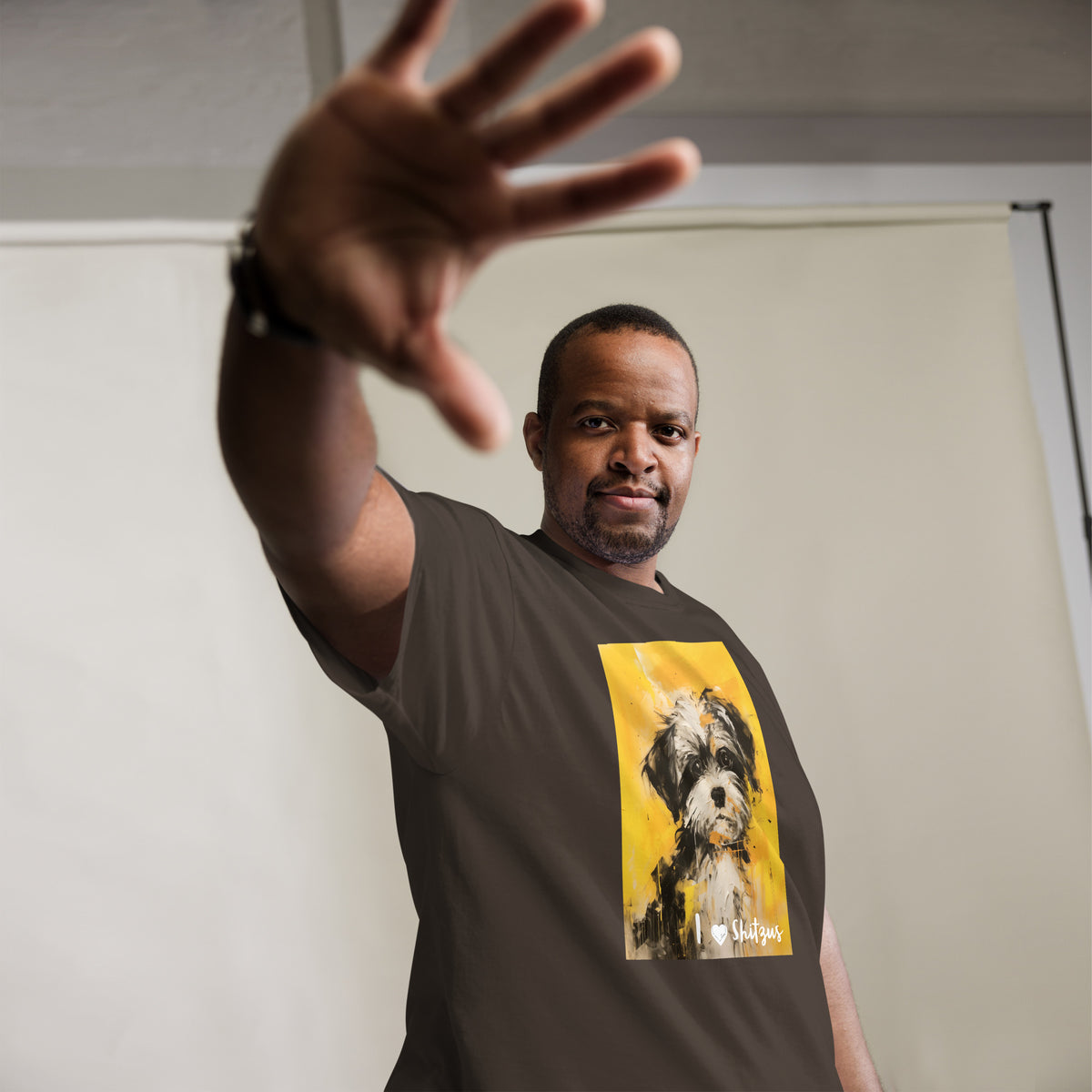 Men's classic tee - I ❤ DOGS - Shih Tzu