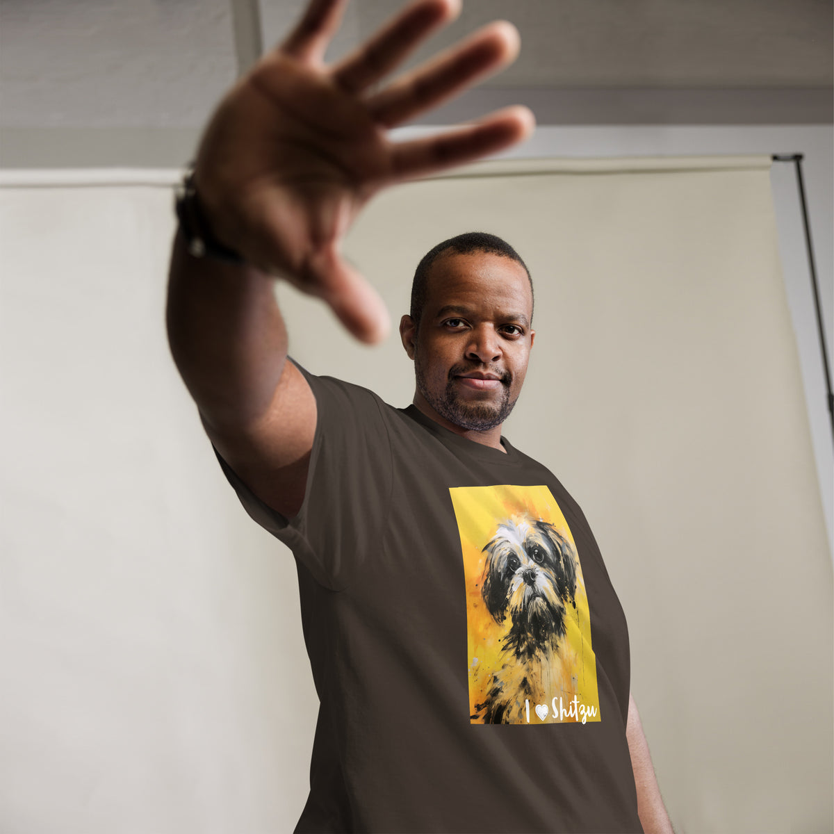 Men's classic tee - I ❤ DOGS - Shih Tzu