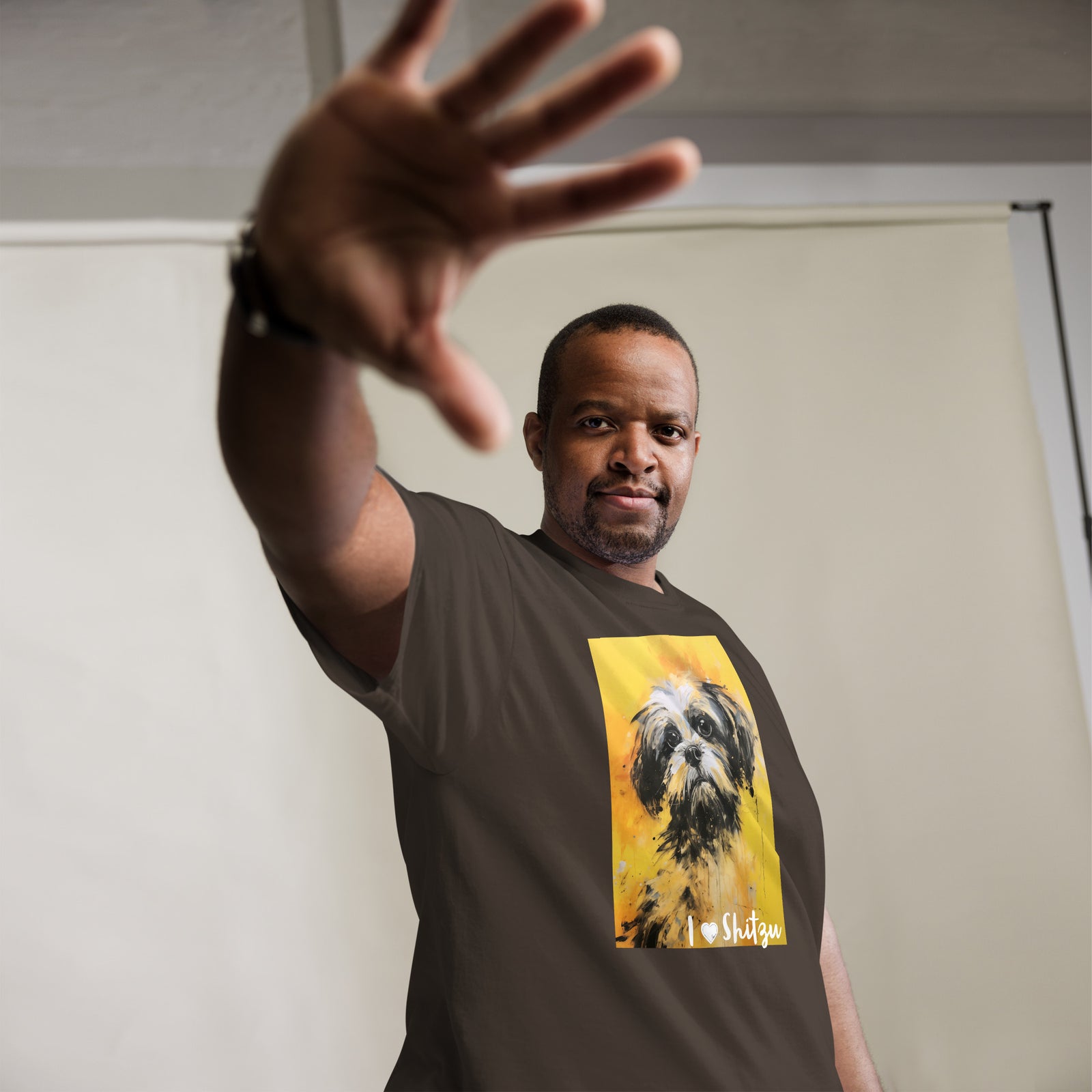 Men's classic tee - I ❤ DOGS - Shih Tzu