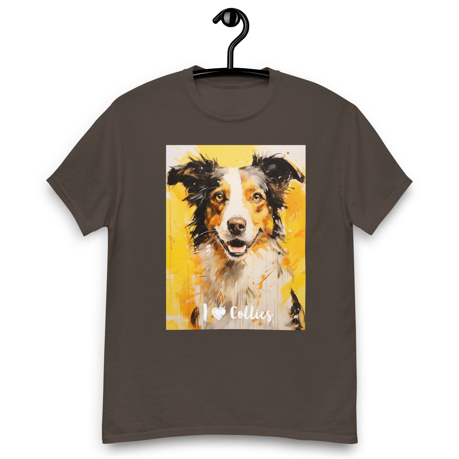 Men's classic tee - I ❤ DOGS - Border Collie