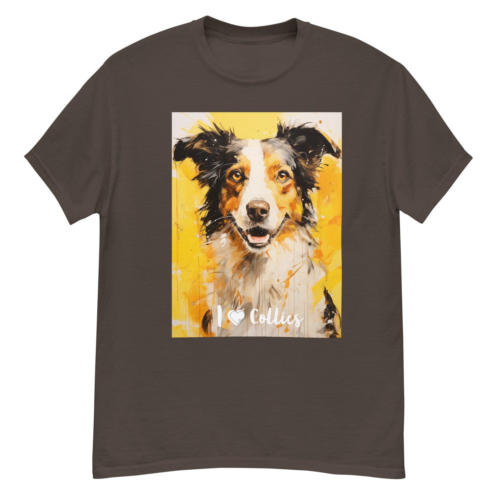 Men's classic tee - I ❤ DOGS - Border Collie