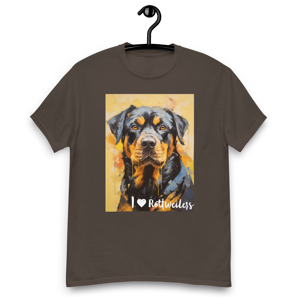 Men's classic tee - I ❤ DOGS - Rottweiler