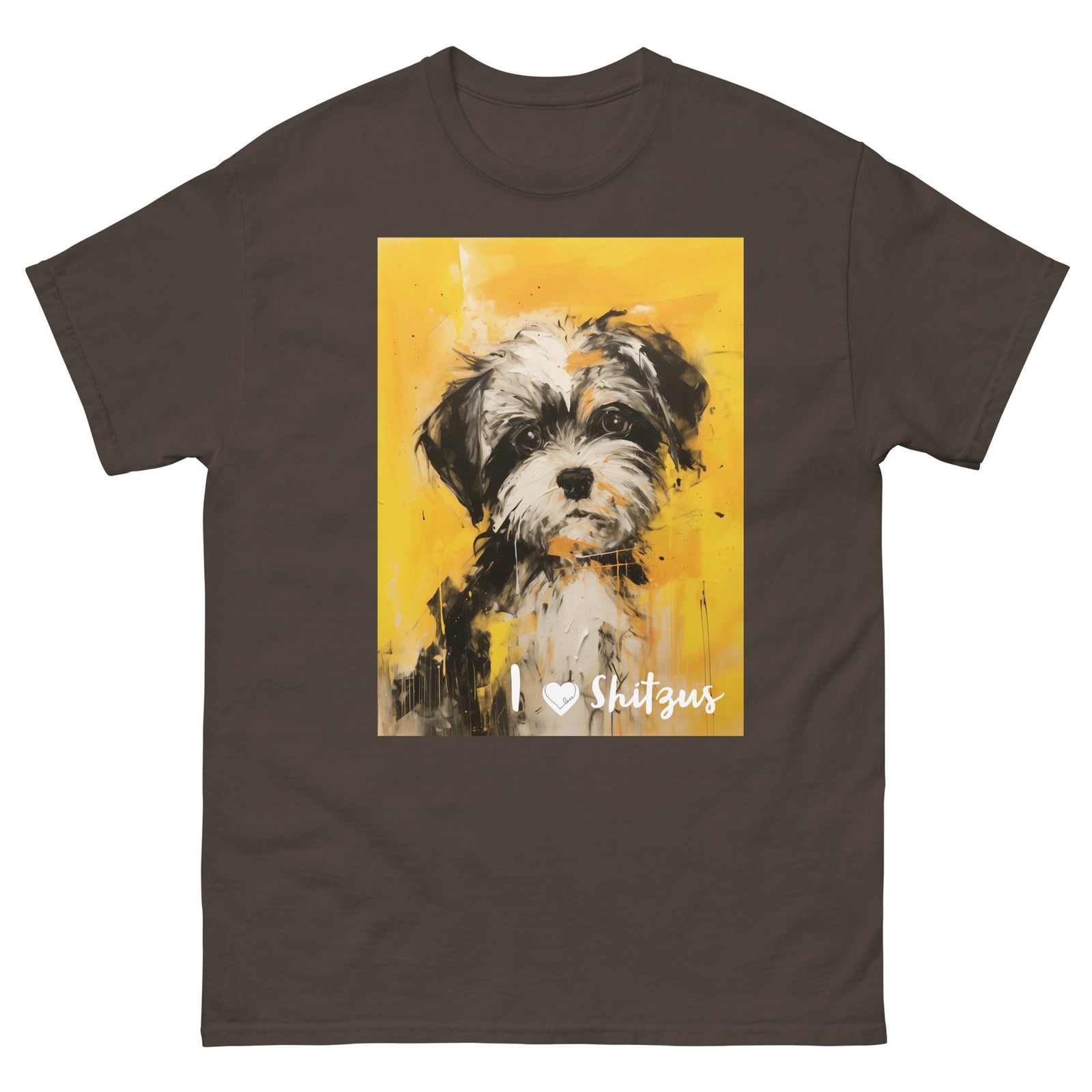 Men's classic tee - I ❤ DOGS - Shih Tzu