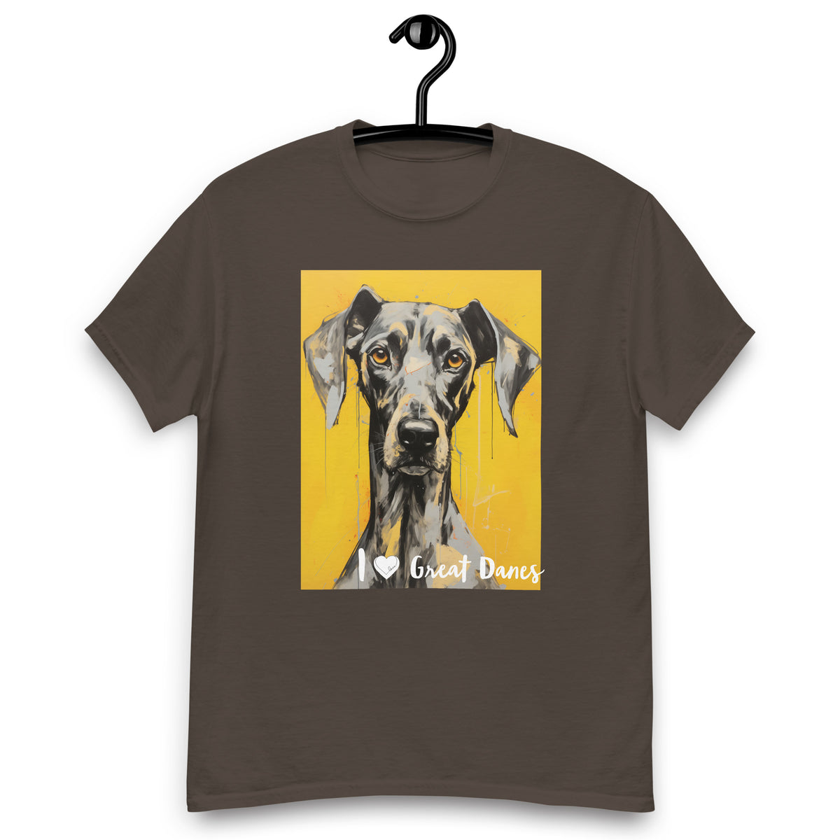 Men's classic tee - I ❤ DOGS - Great Dane