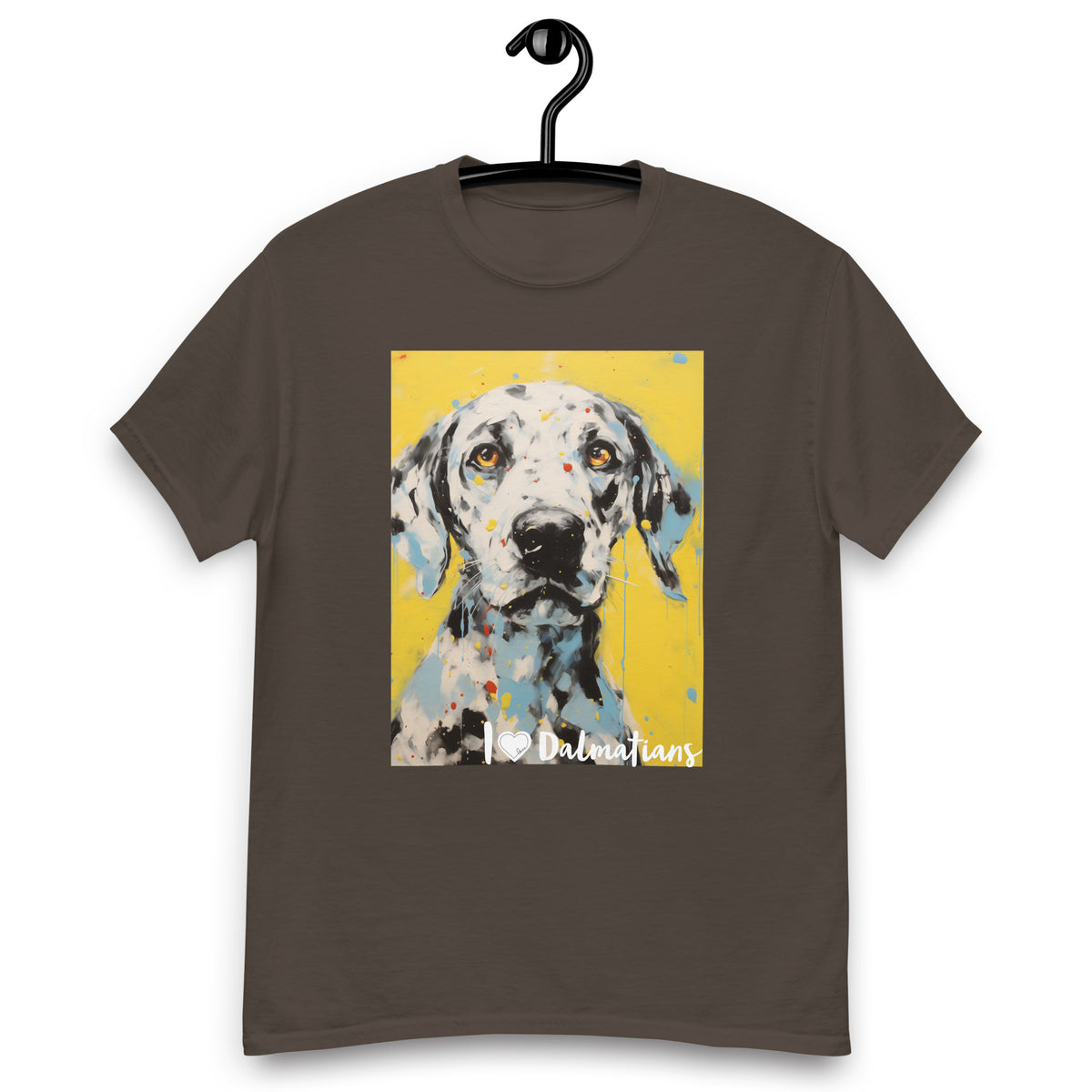 Men's classic tee - I ❤ DOGS - Dalmatian