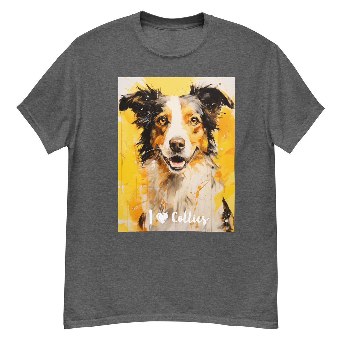 Men's classic tee - I ❤ DOGS - Border Collie