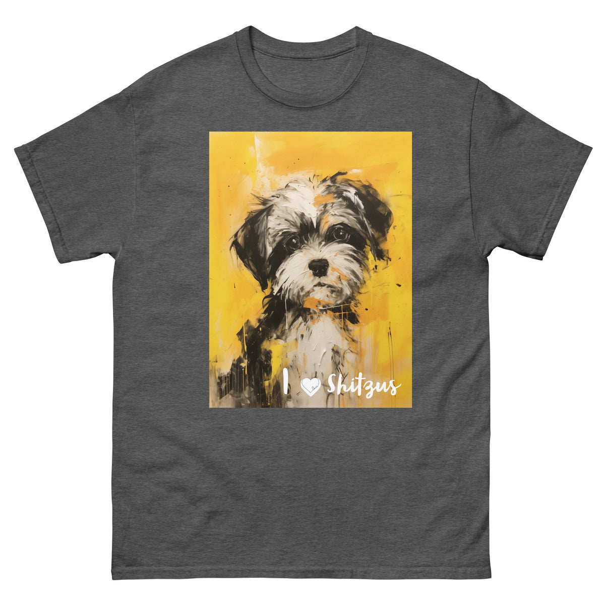 Men's classic tee - I ❤ DOGS - Shih Tzu