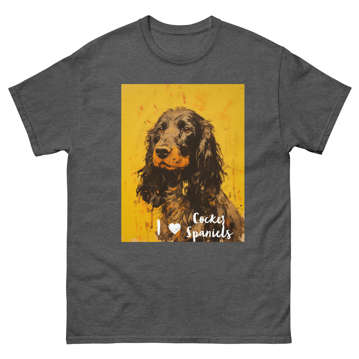 Men's classic tee - I ❤ DOGS - English Springer Spaniel