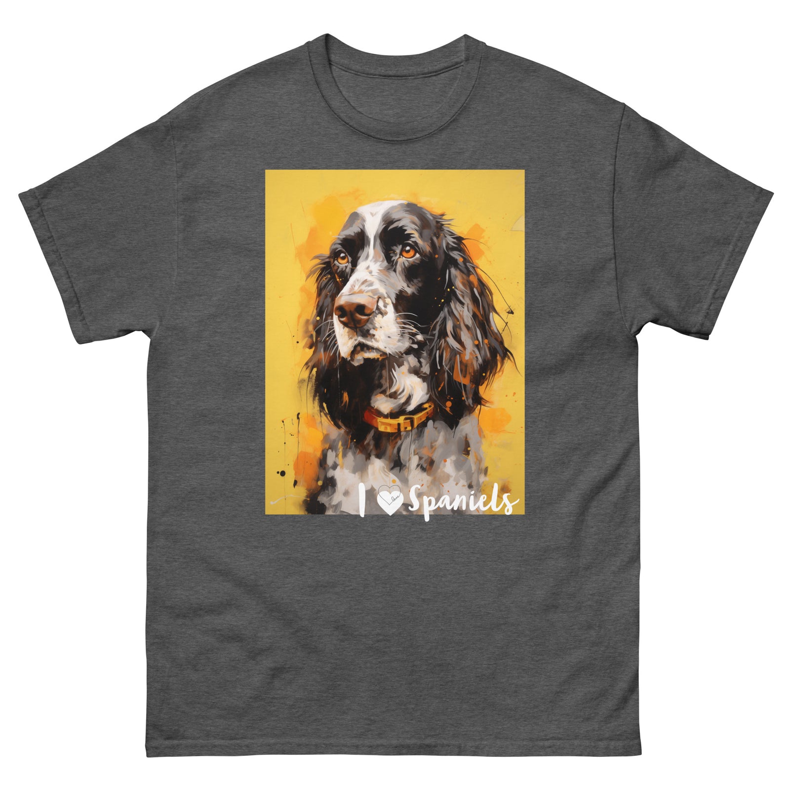 Men's classic tee - I ❤ DOGS - Cocker Spaniel (American)