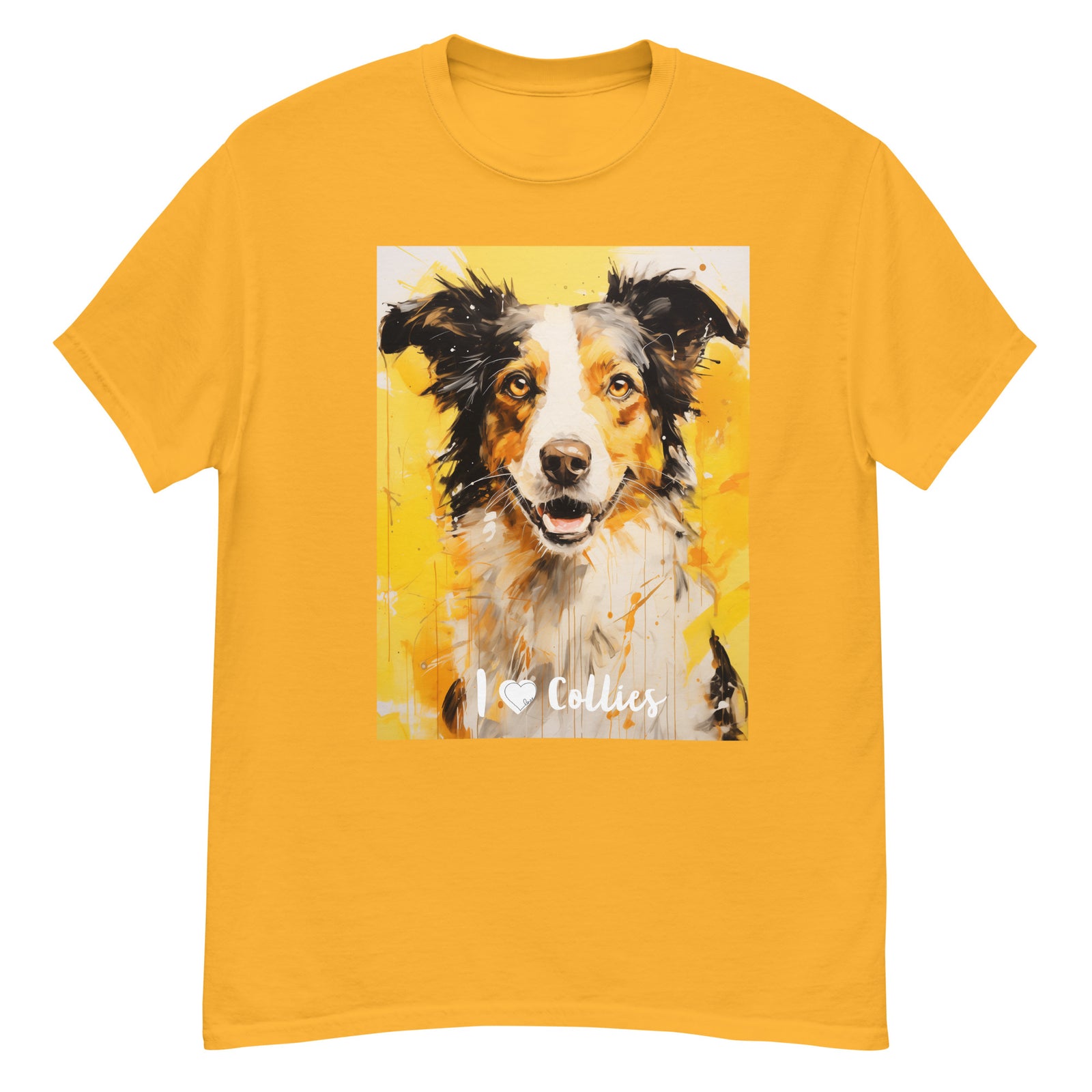 Men's classic tee - I ❤ DOGS - Border Collie
