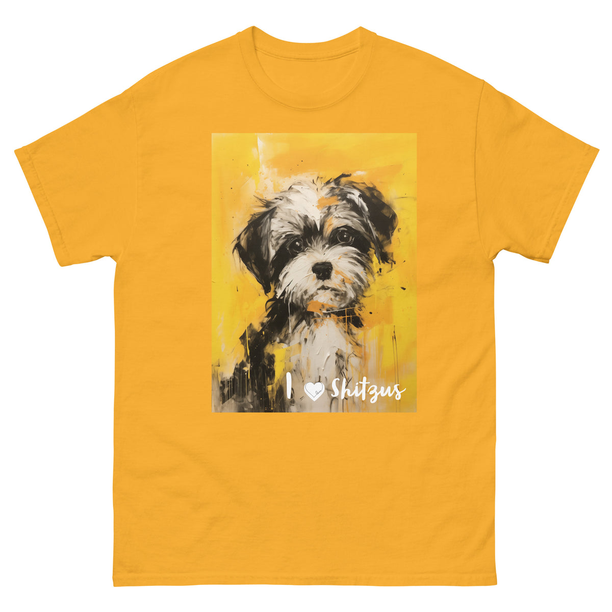 Men's classic tee - I ❤ DOGS - Shih Tzu