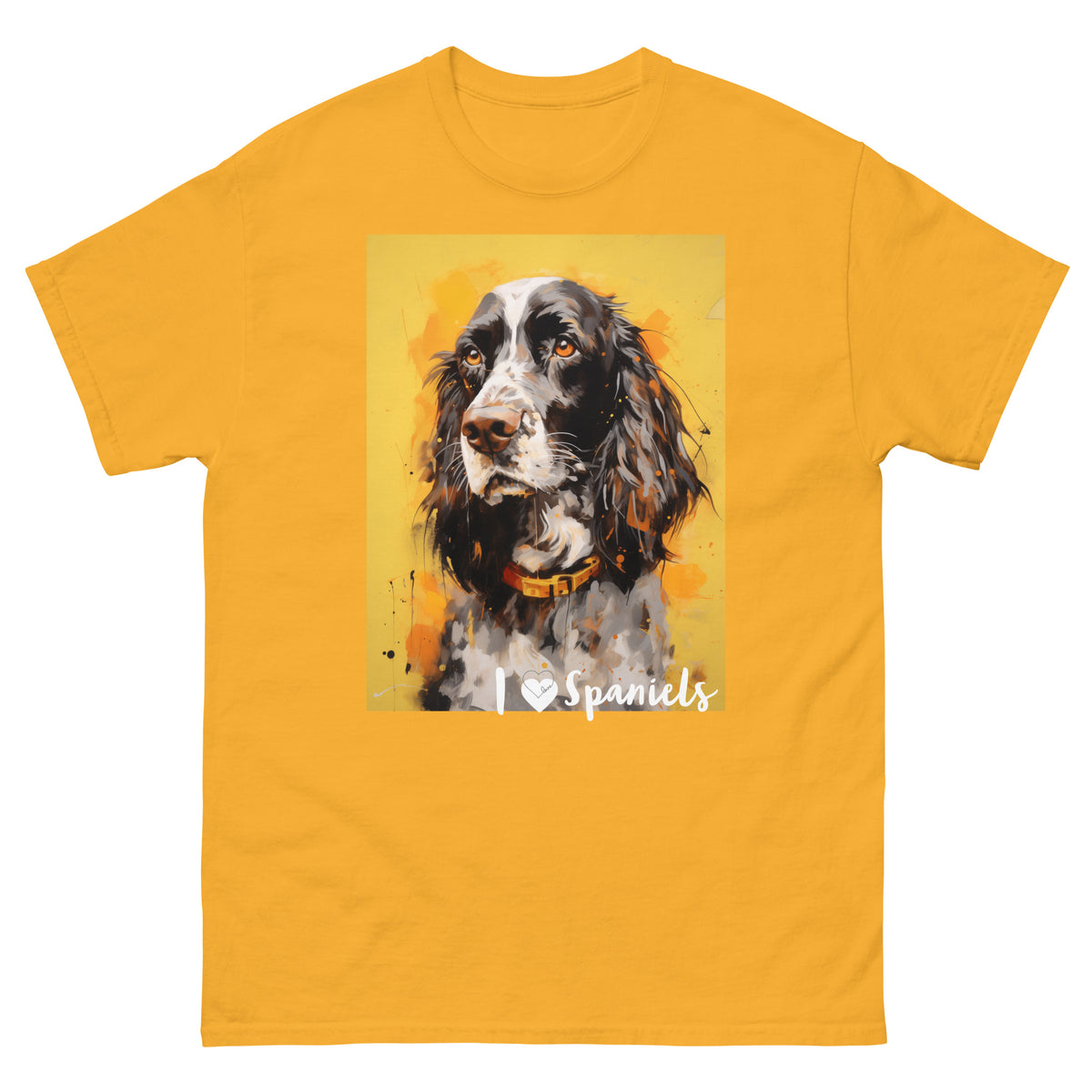 Men's classic tee - I ❤ DOGS - Cocker Spaniel (American)