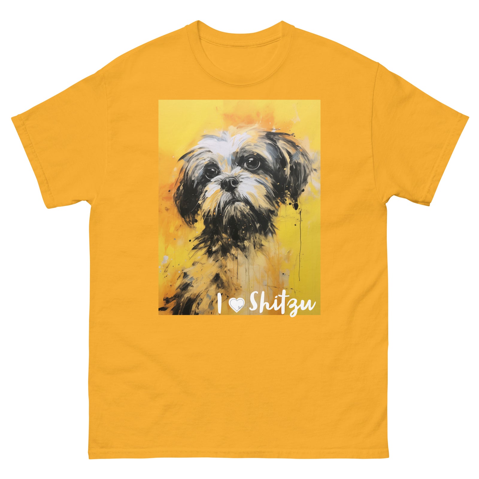 Men's classic tee - I ❤ DOGS - Shih Tzu