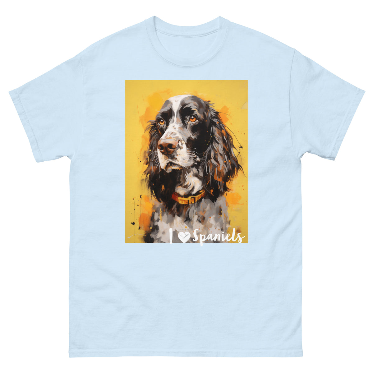 Men's classic tee - I ❤ DOGS - Cocker Spaniel (American)