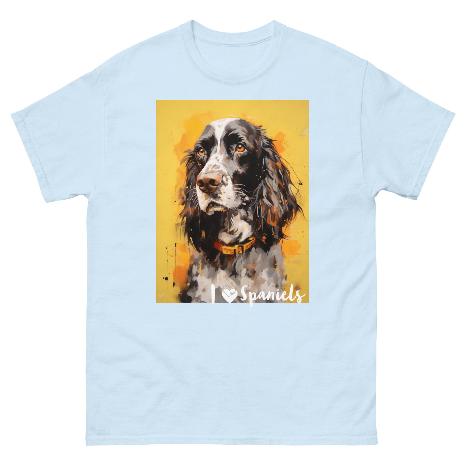 Men's classic tee - I ❤ DOGS - Cocker Spaniel (American)