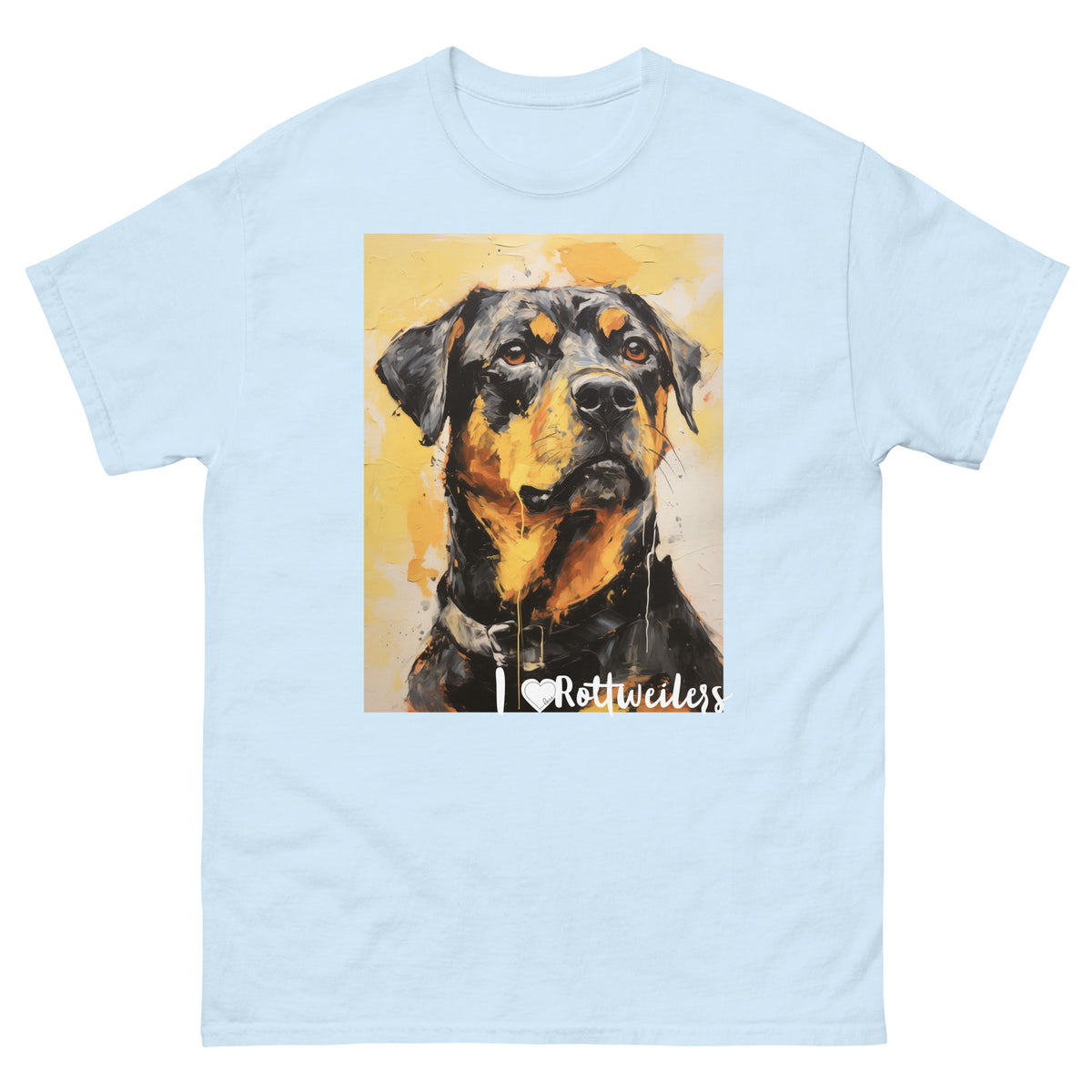 Men's classic tee - I ❤ DOGS - Rottweiler