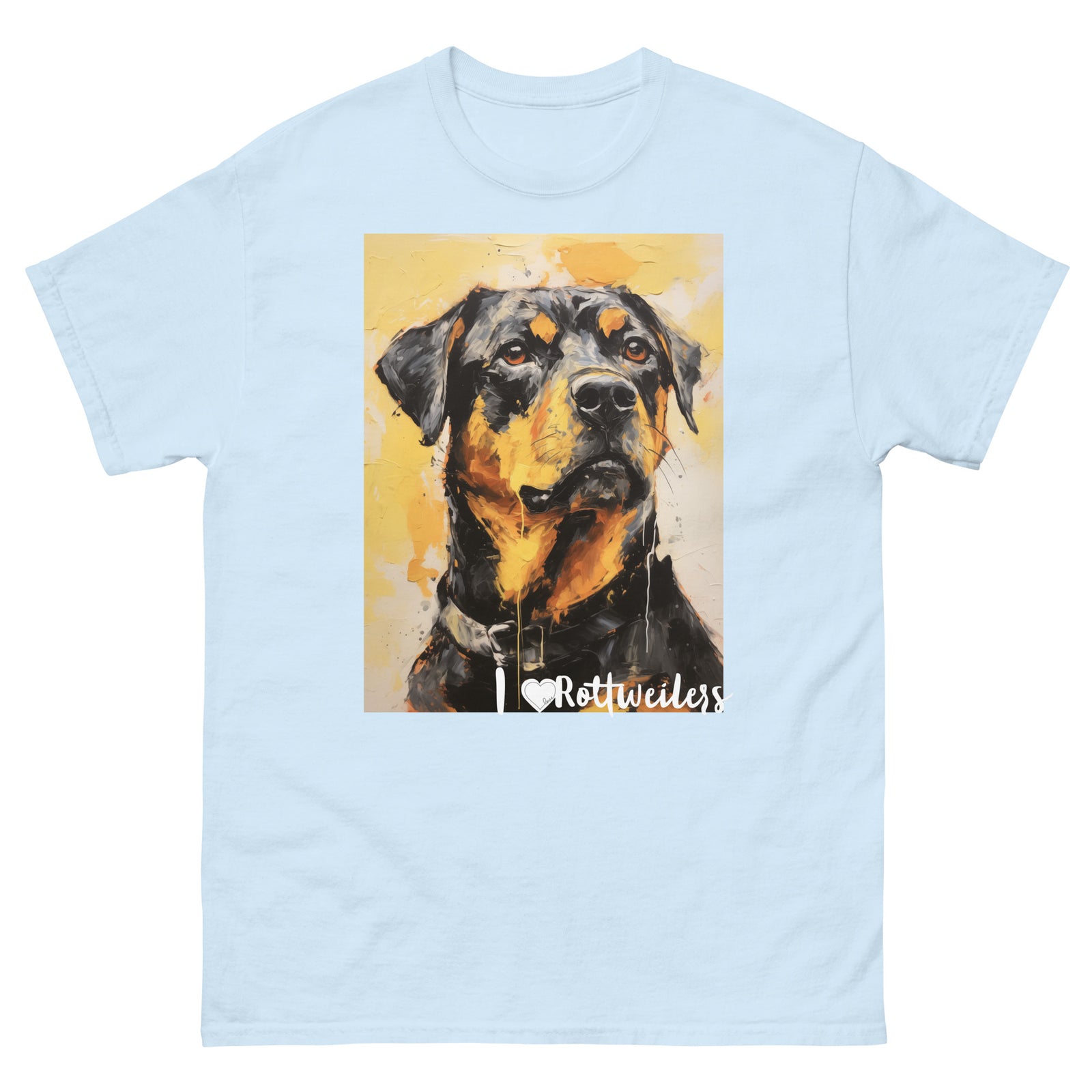Men's classic tee - I ❤ DOGS - Rottweiler