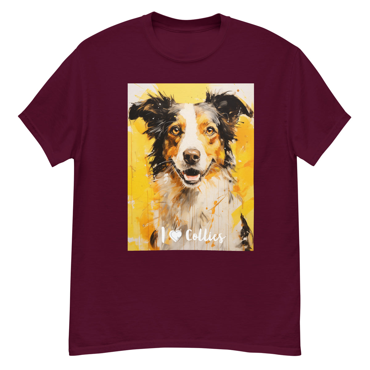 Men's classic tee - I ❤ DOGS - Border Collie