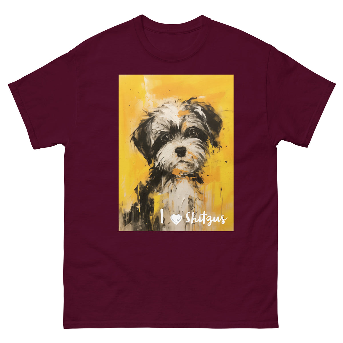 Men's classic tee - I ❤ DOGS - Shih Tzu