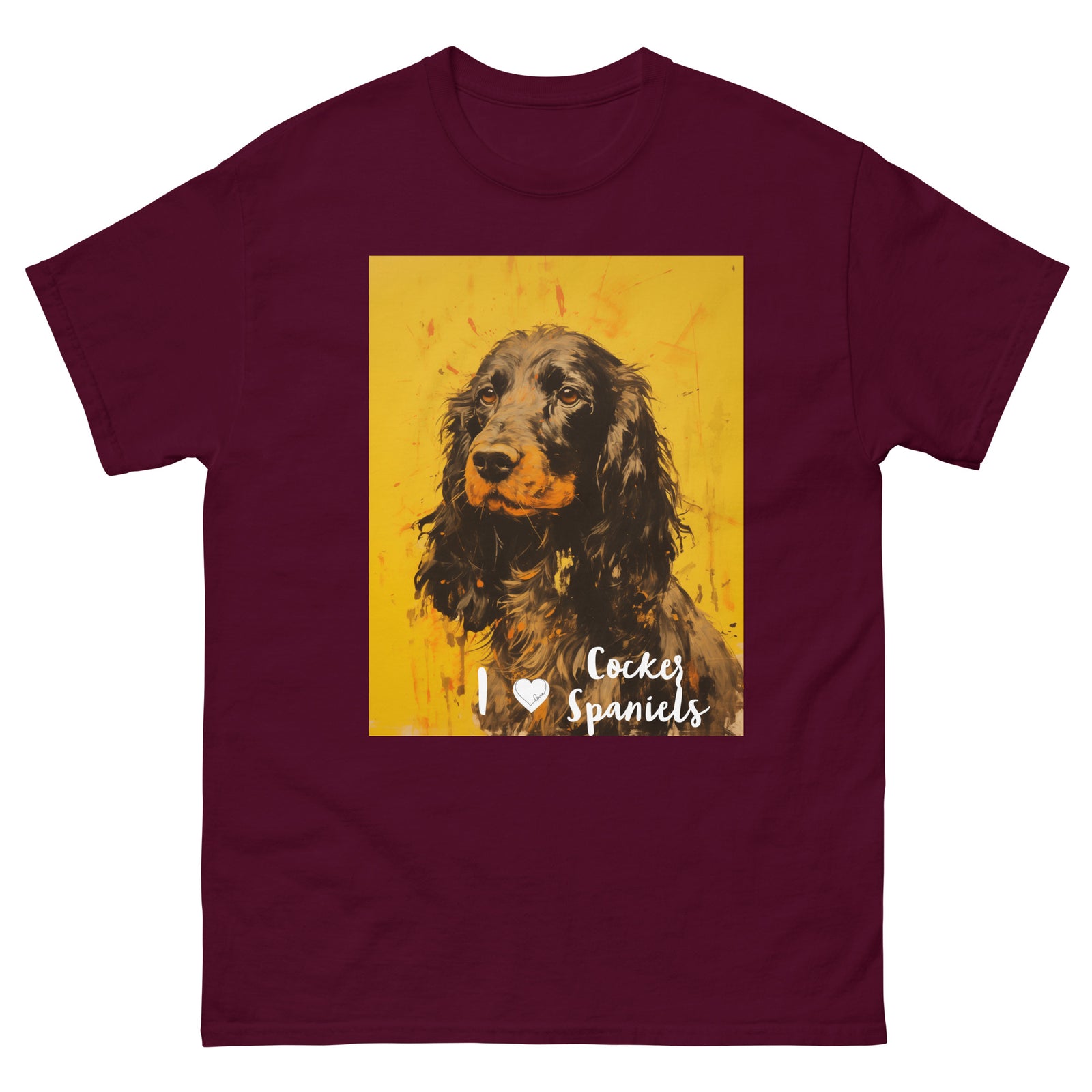 Men's classic tee - I ❤ DOGS - English Springer Spaniel
