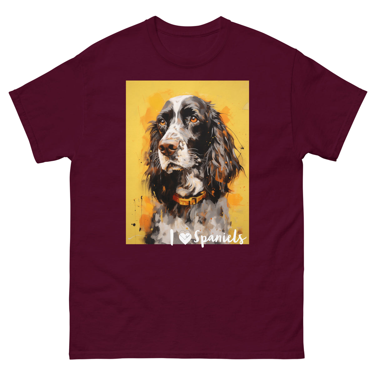 Men's classic tee - I ❤ DOGS - Cocker Spaniel (American)