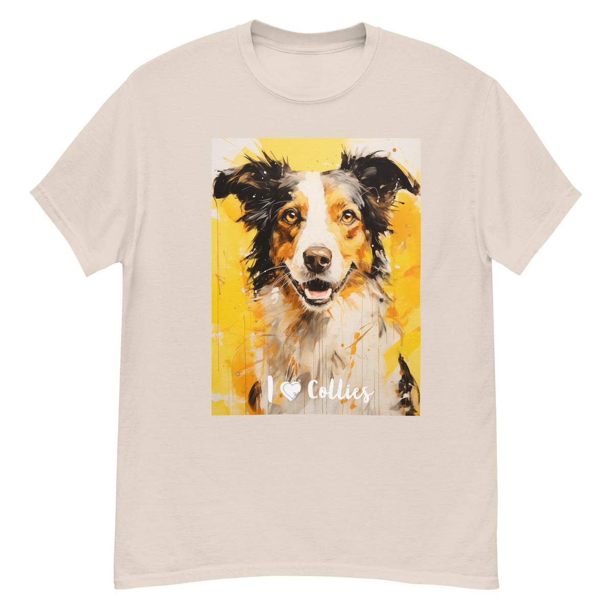 Men's classic tee - I ❤ DOGS - Border Collie