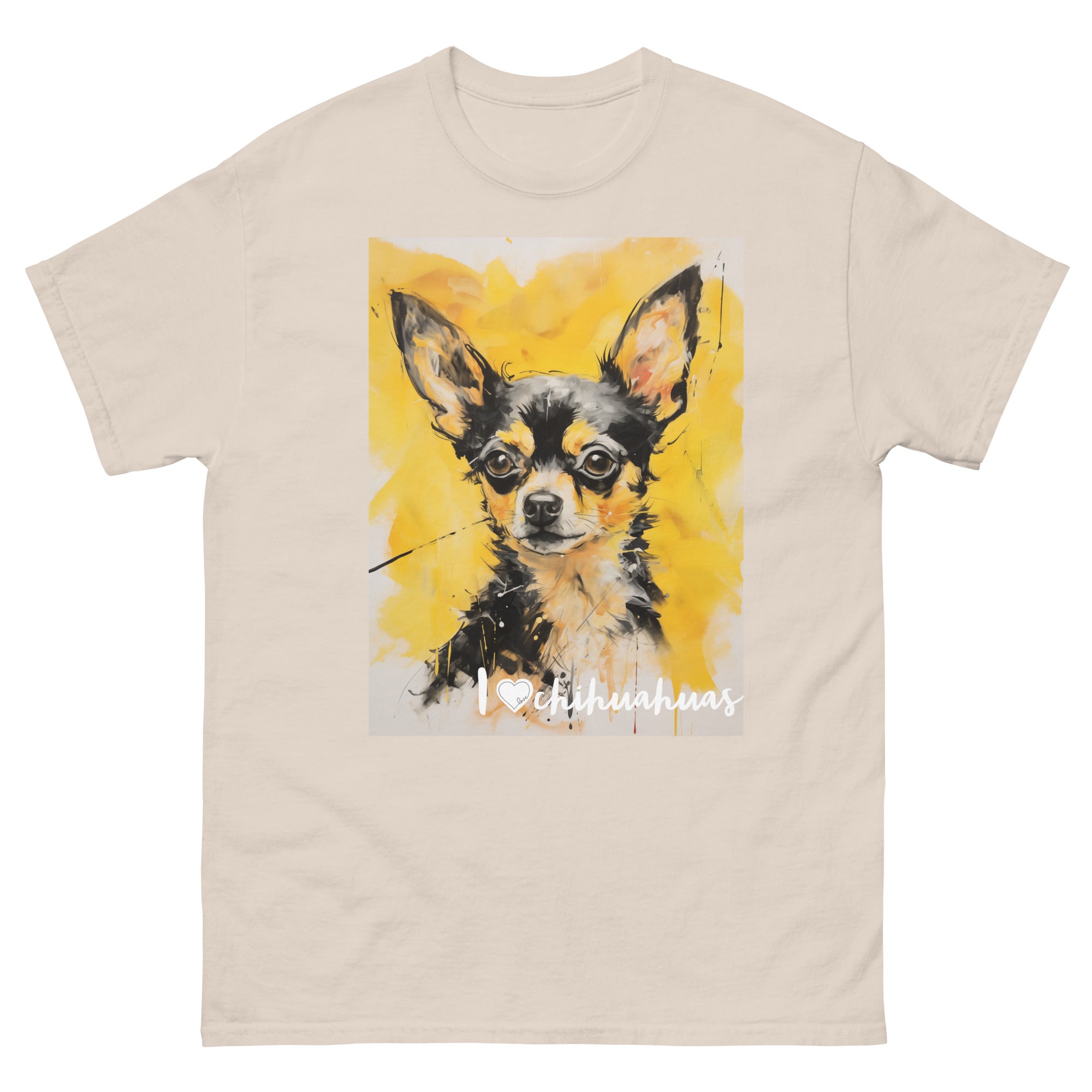 Men's classic tee - I ❤ DOGS - Chihuahua