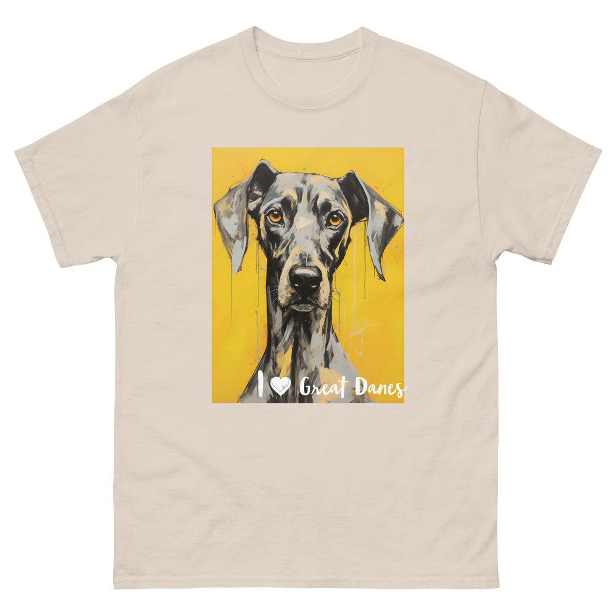 Men's classic tee - I ❤ DOGS - Great Dane