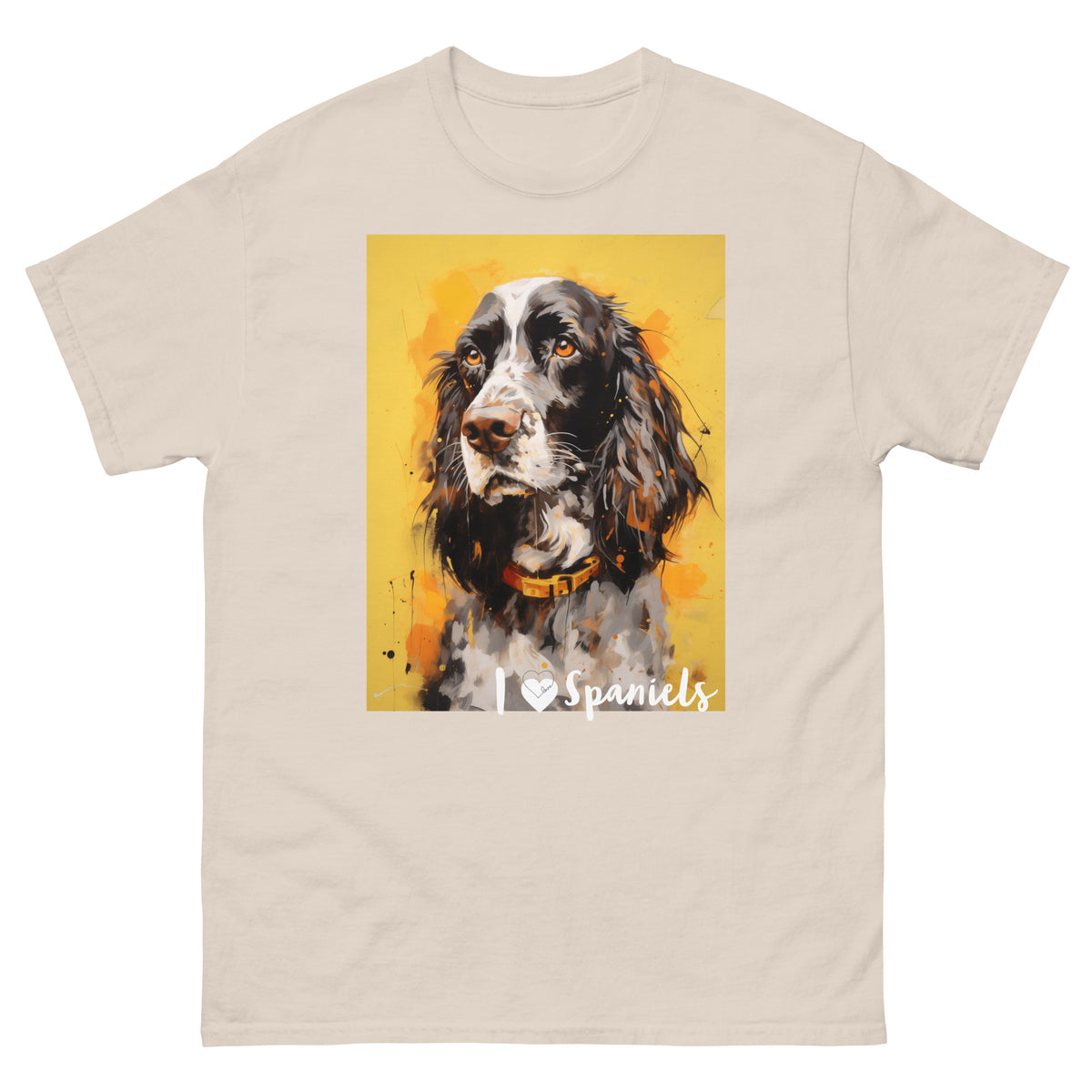 Men's classic tee - I ❤ DOGS - Cocker Spaniel (American)