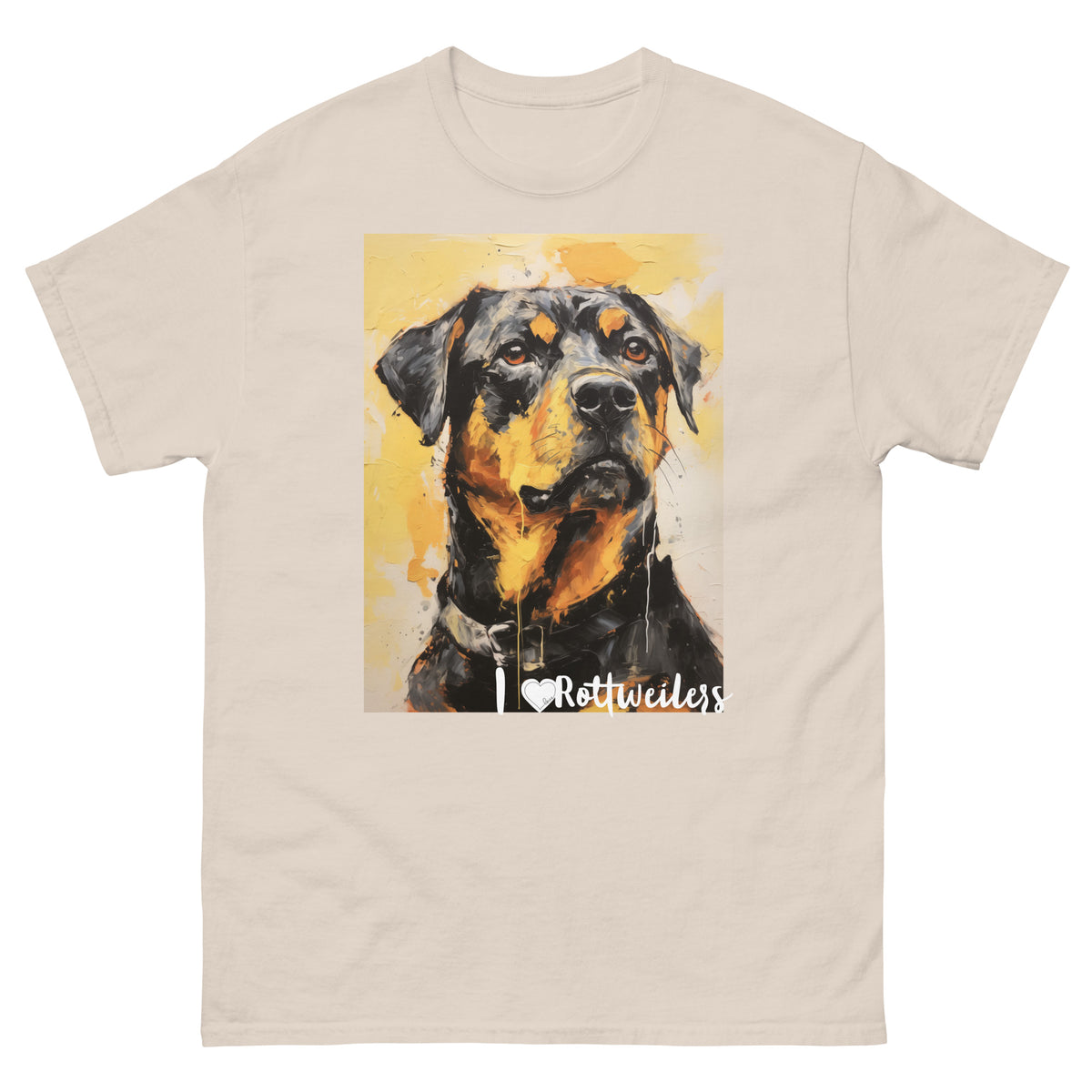 Men's classic tee - I ❤ DOGS - Rottweiler