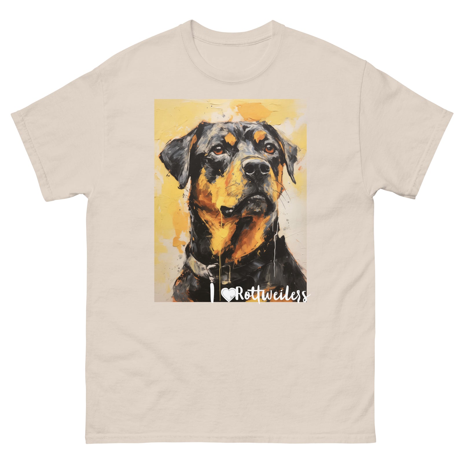 Men's classic tee - I ❤ DOGS - Rottweiler