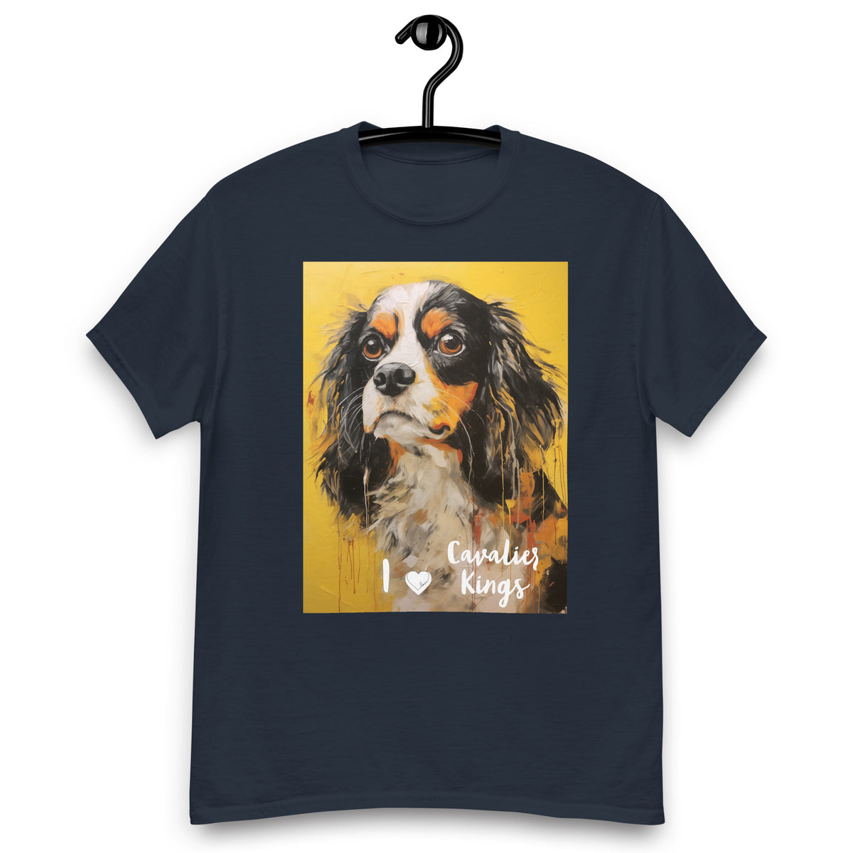 Men's classic tee - I ❤ DOGS - Cavalier King Charles Spaniel