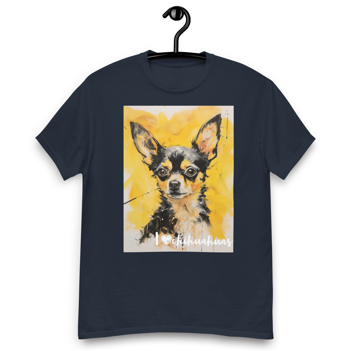 Men's classic tee - I ❤ DOGS - Chihuahua