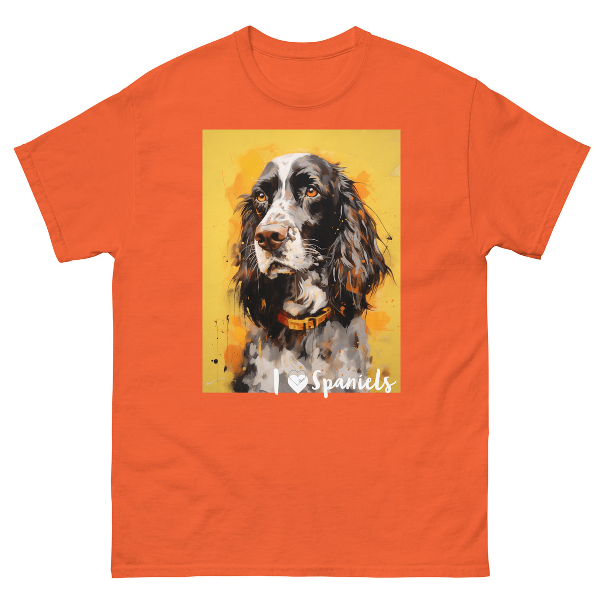 Men's classic tee - I ❤ DOGS - Cocker Spaniel (American)