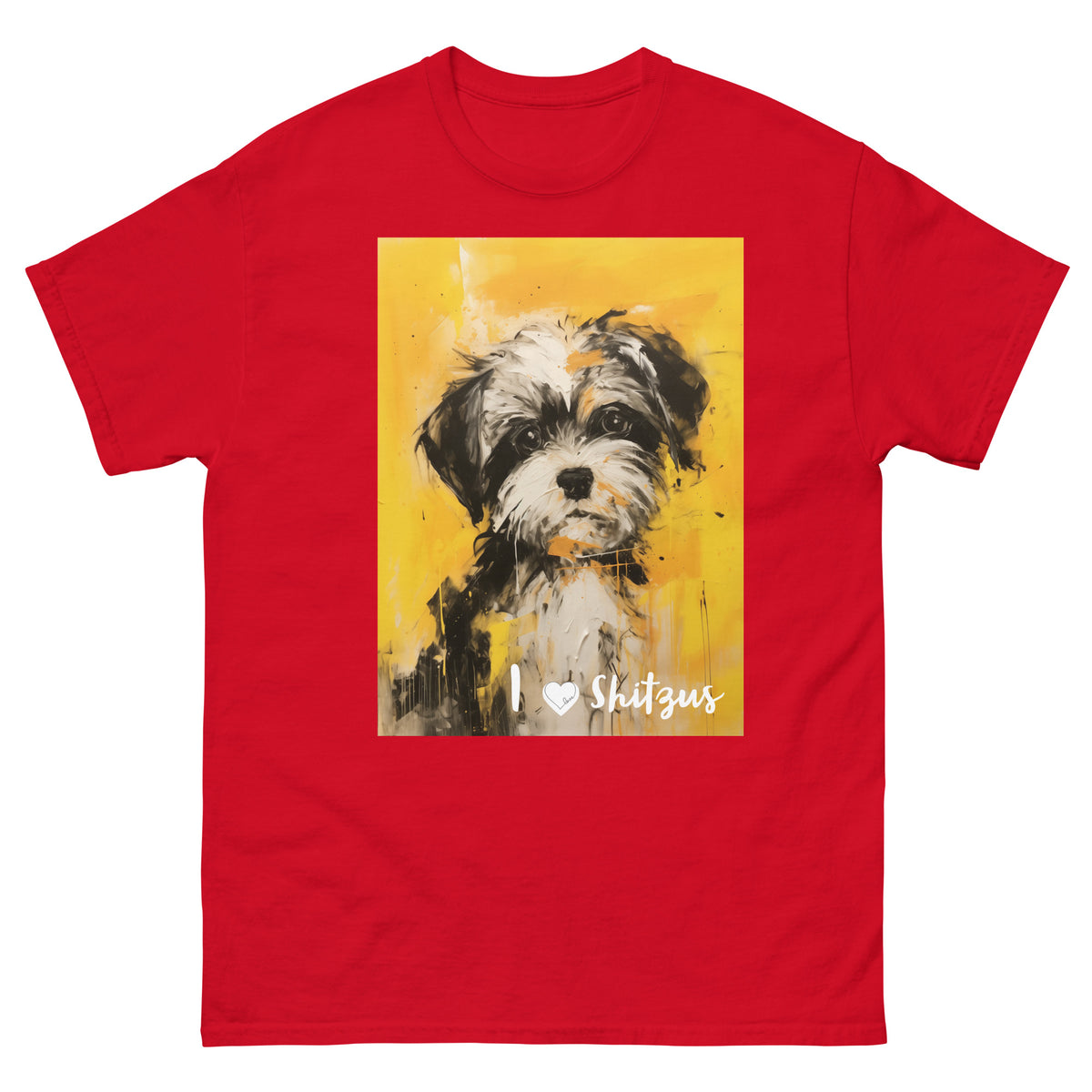 Men's classic tee - I ❤ DOGS - Shih Tzu