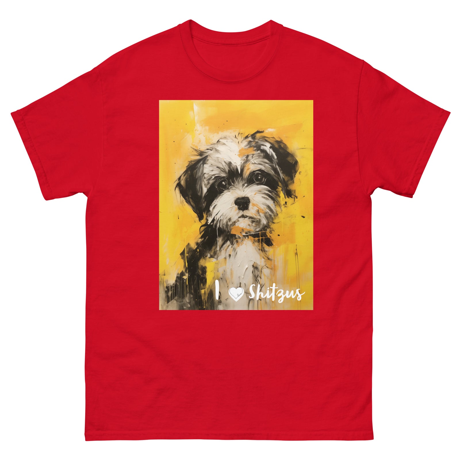 Men's classic tee - I ❤ DOGS - Shih Tzu