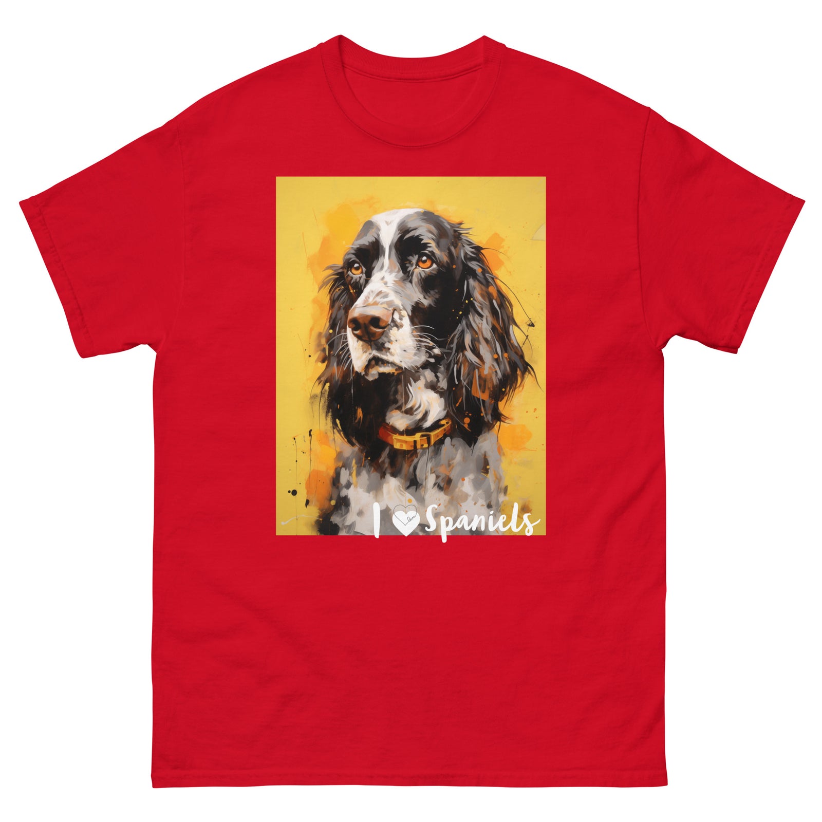 Men's classic tee - I ❤ DOGS - Cocker Spaniel (American)