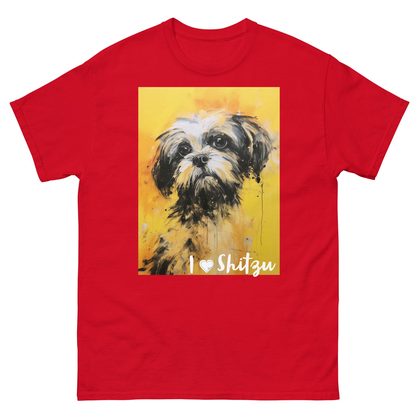 Men's classic tee - I ❤ DOGS - Shih Tzu