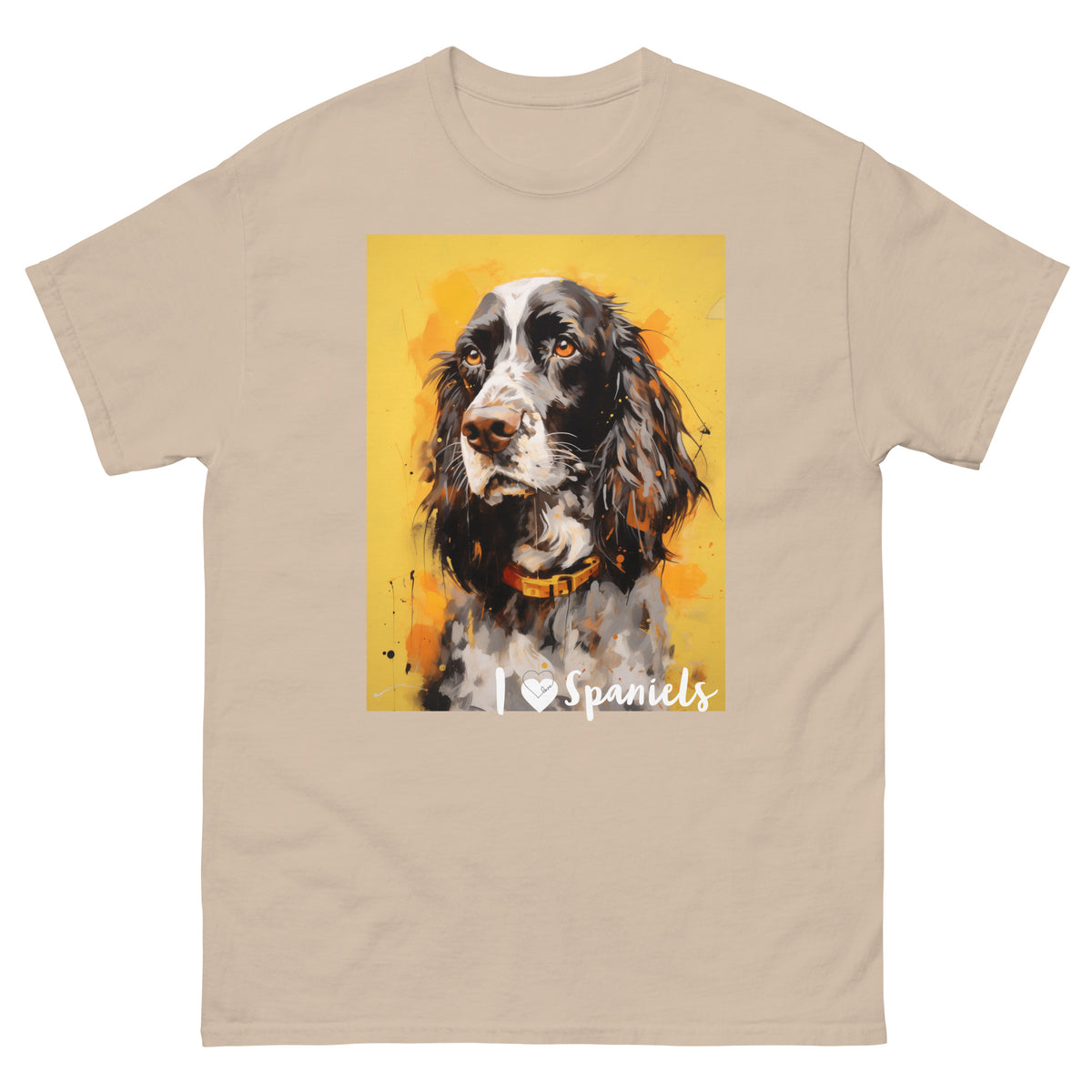 Men's classic tee - I ❤ DOGS - Cocker Spaniel (American)