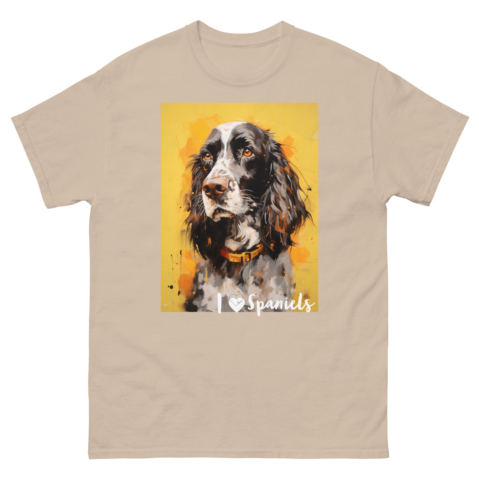 Men's classic tee - I ❤ DOGS - Cocker Spaniel (American)