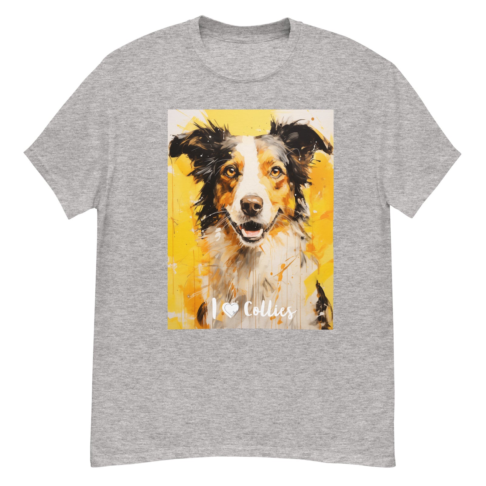 Men's classic tee - I ❤ DOGS - Border Collie