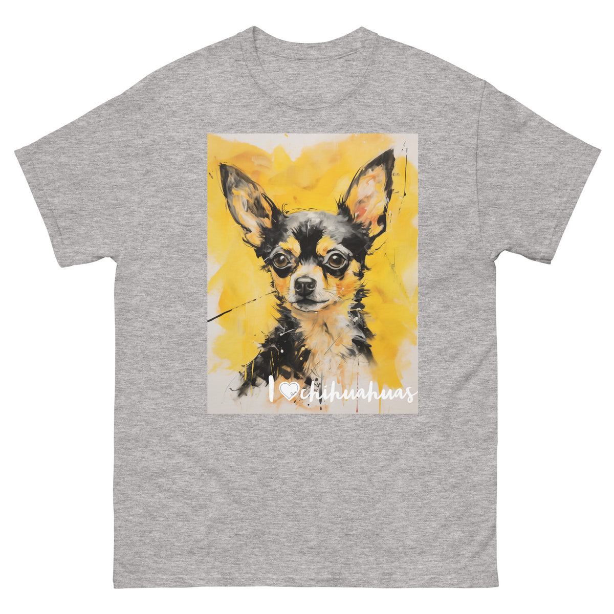Men's classic tee - I ❤ DOGS - Chihuahua