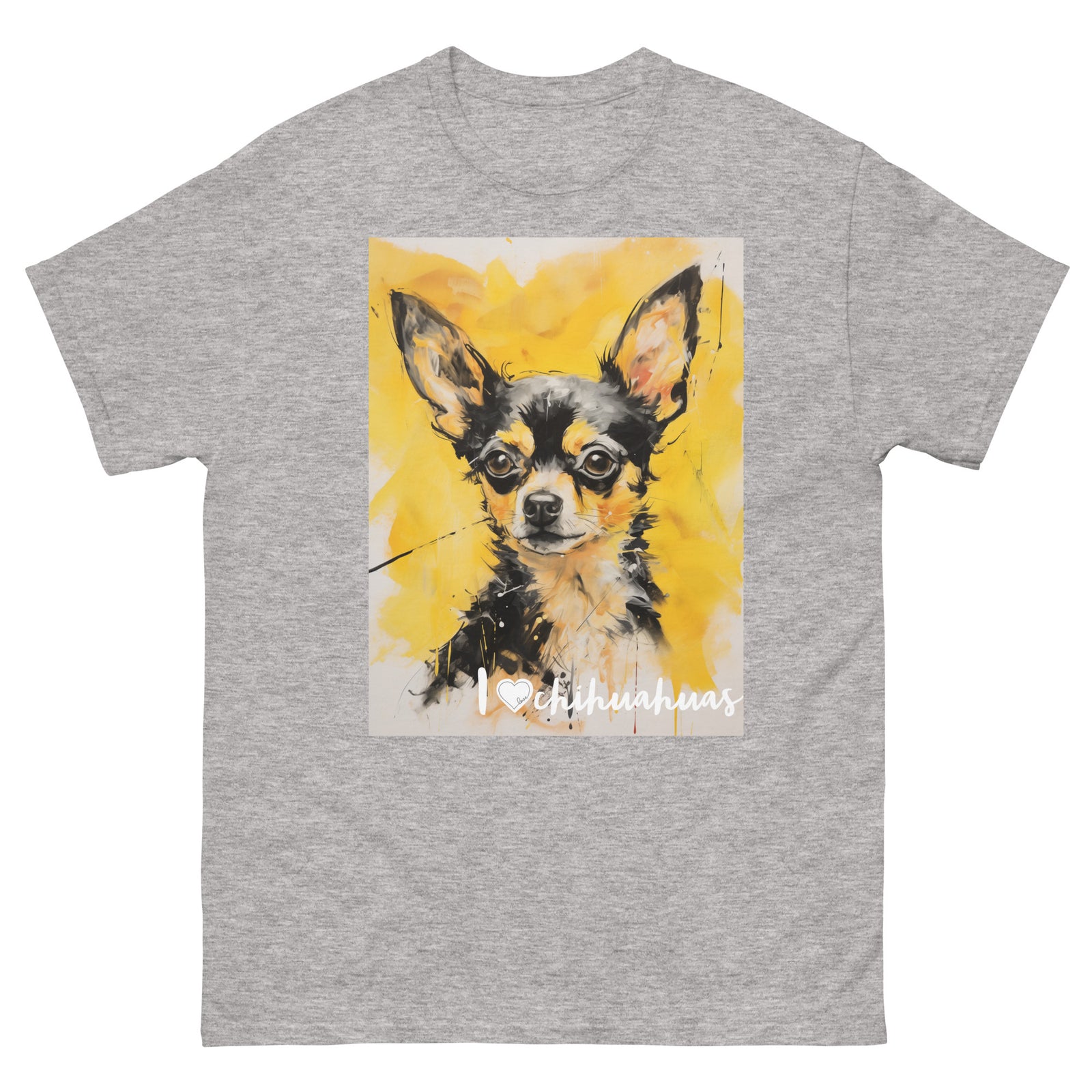 Men's classic tee - I ❤ DOGS - Chihuahua