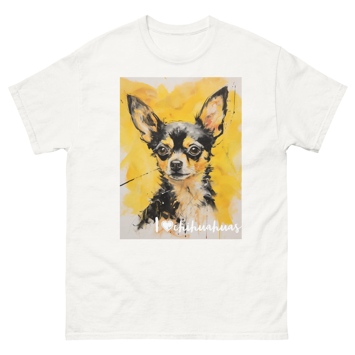 Men's classic tee - I ❤ DOGS - Chihuahua