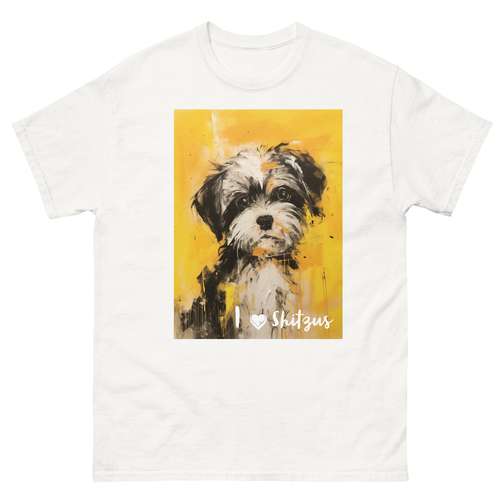 Men's classic tee - I ❤ DOGS - Shih Tzu