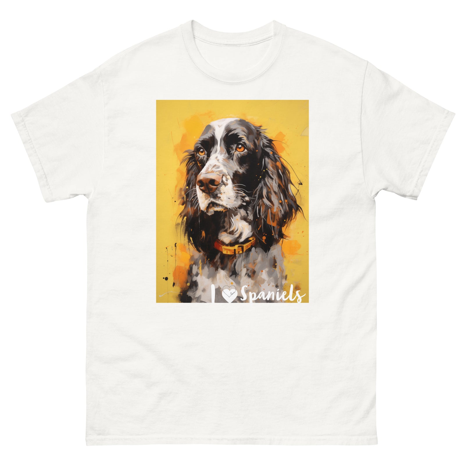 Men's classic tee - I ❤ DOGS - Cocker Spaniel (American)